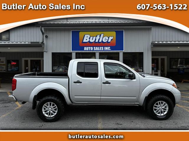 Silver 2019 Nissan Frontier Pickup Truck Four-Wheel Drive Automatic