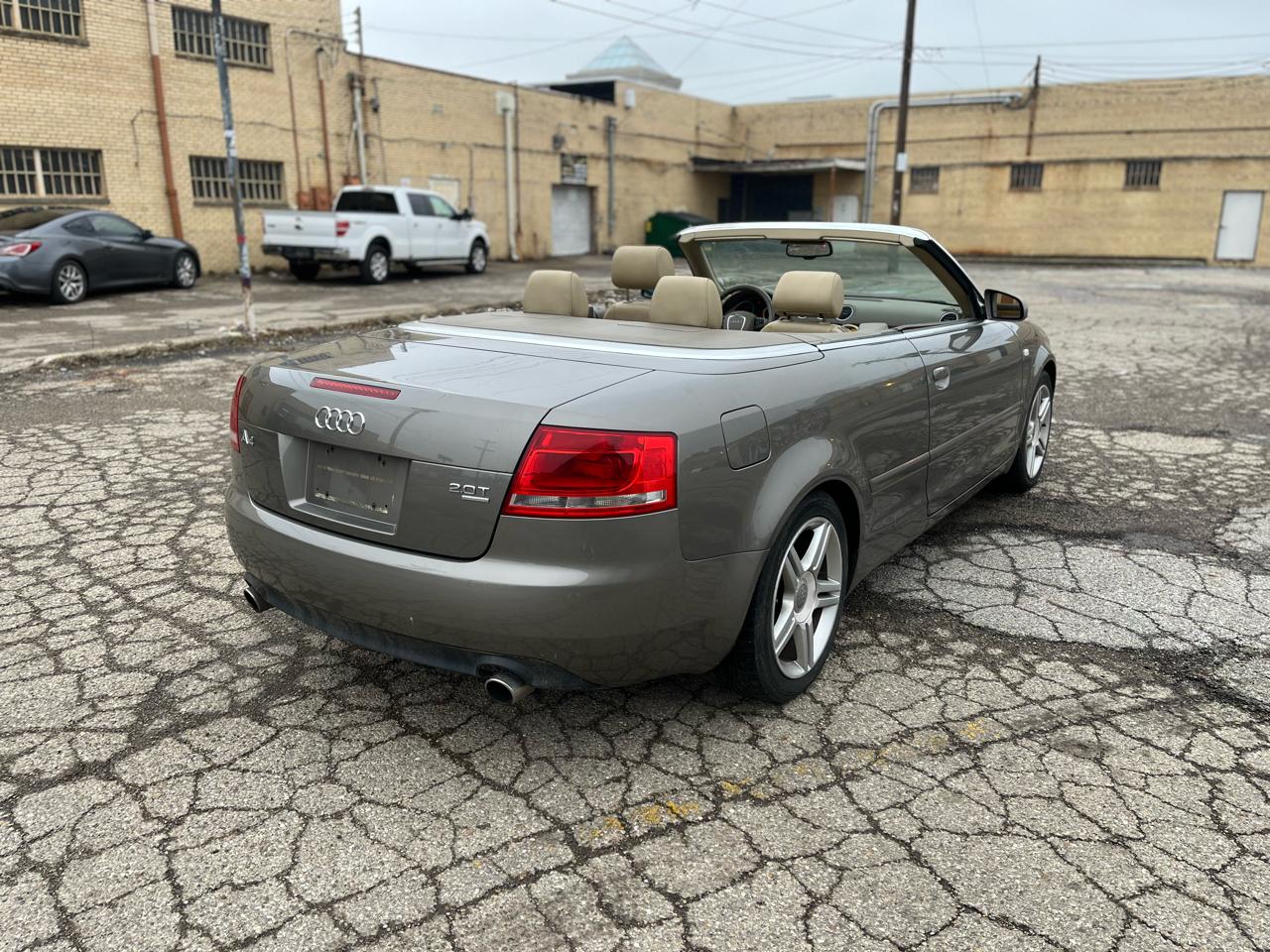 Audi A4 2.0T Cabriolet quattro with Tiptronic 2008