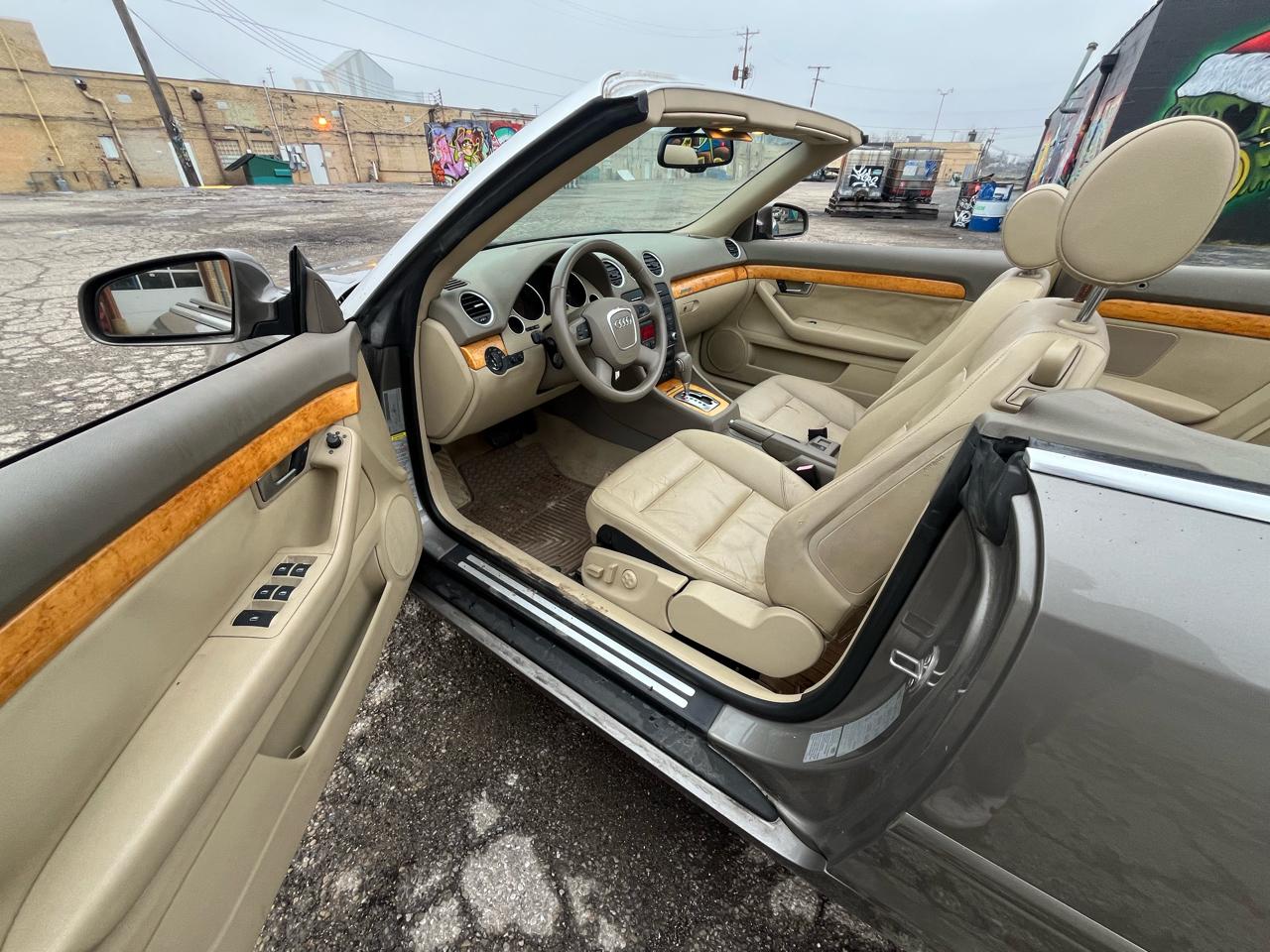 Audi A4 2.0T Cabriolet quattro with Tiptronic 2008