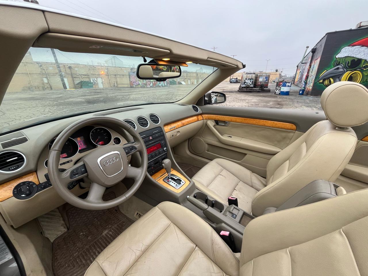 Audi A4 2.0T Cabriolet quattro with Tiptronic 2008