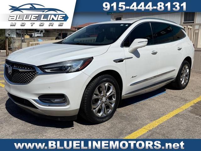 Black 2018 Buick Enclave Avenir AWD SUV / Crossover Four-Wheel Drive Automatic