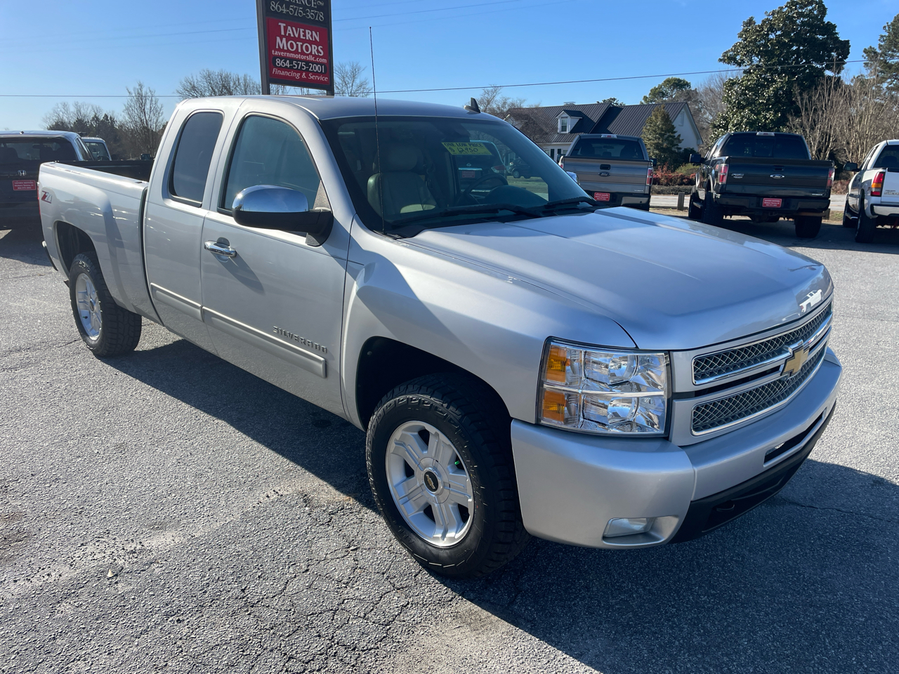 Chevrolet Silverado 1500 4WD Ext Cab 134.0" LTZ 2012