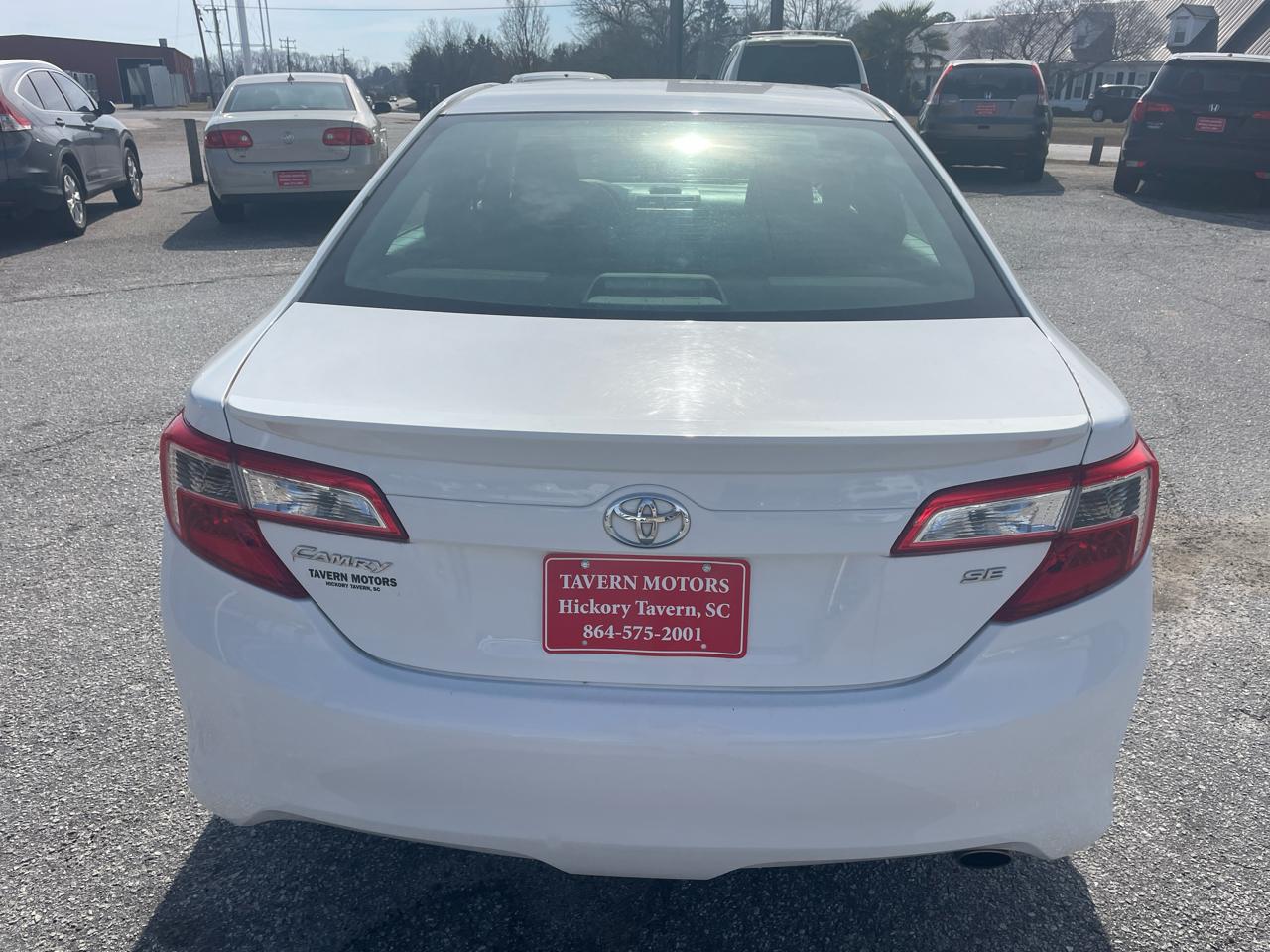 Toyota Camry SE Sport 2014