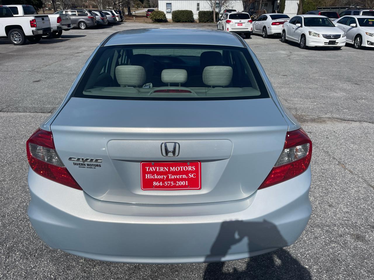 Honda Civic 4dr Sdn LX Auto 2012