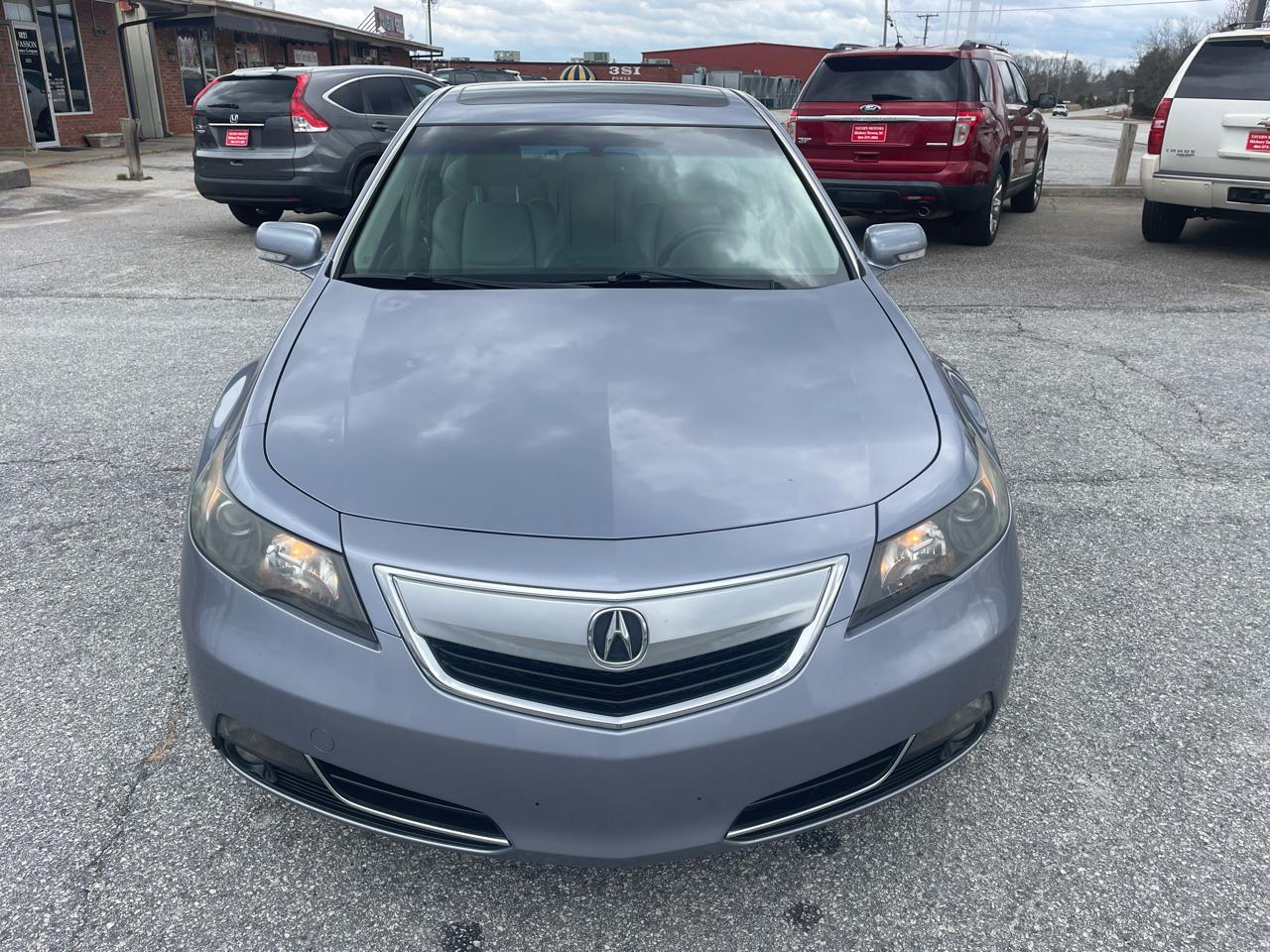 Acura TL 6-Speed AT with Tech Package and 18-In. WP 2012