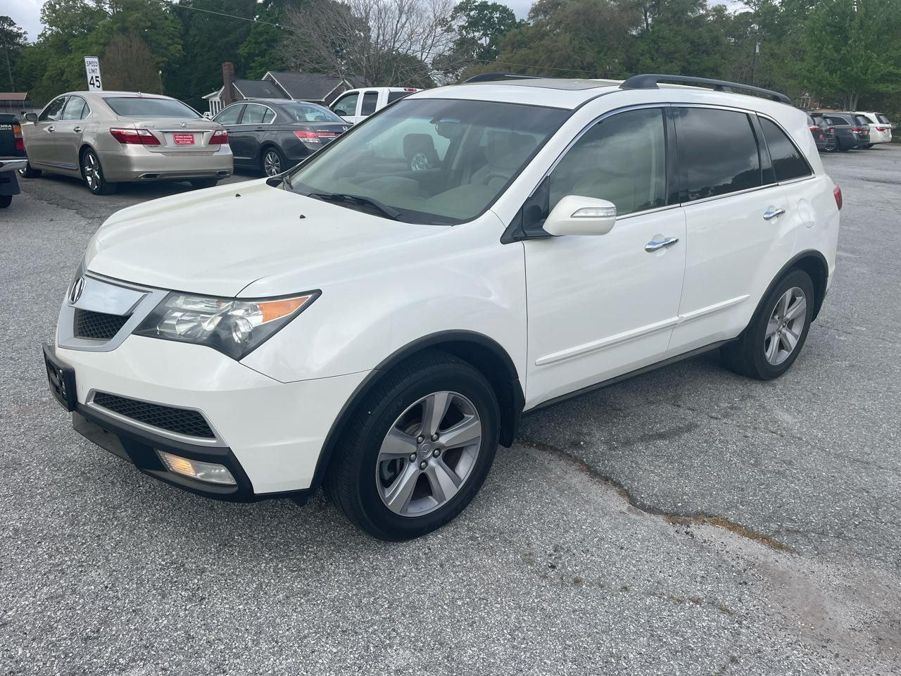 Acura MDX 6-Spd AT w/Tech Package 2012