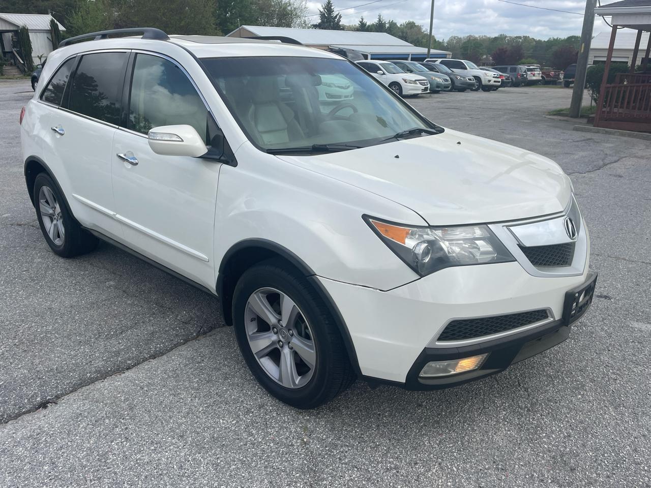 Acura MDX 6-Spd AT w/Tech Package 2012