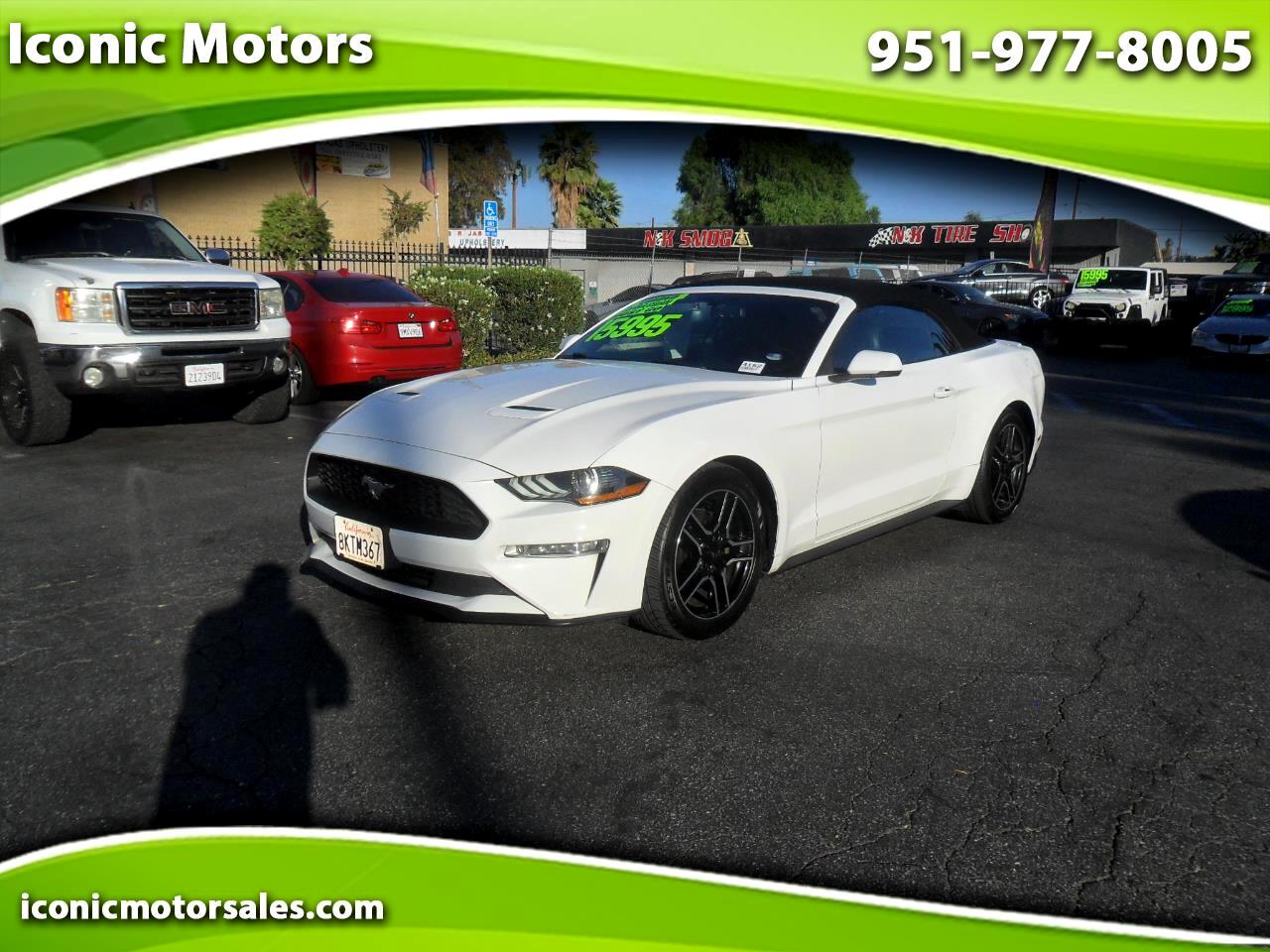 Ford Mustang EcoBoost Convertible 2020 Ford Mustang EcoBoost Convertible 2020