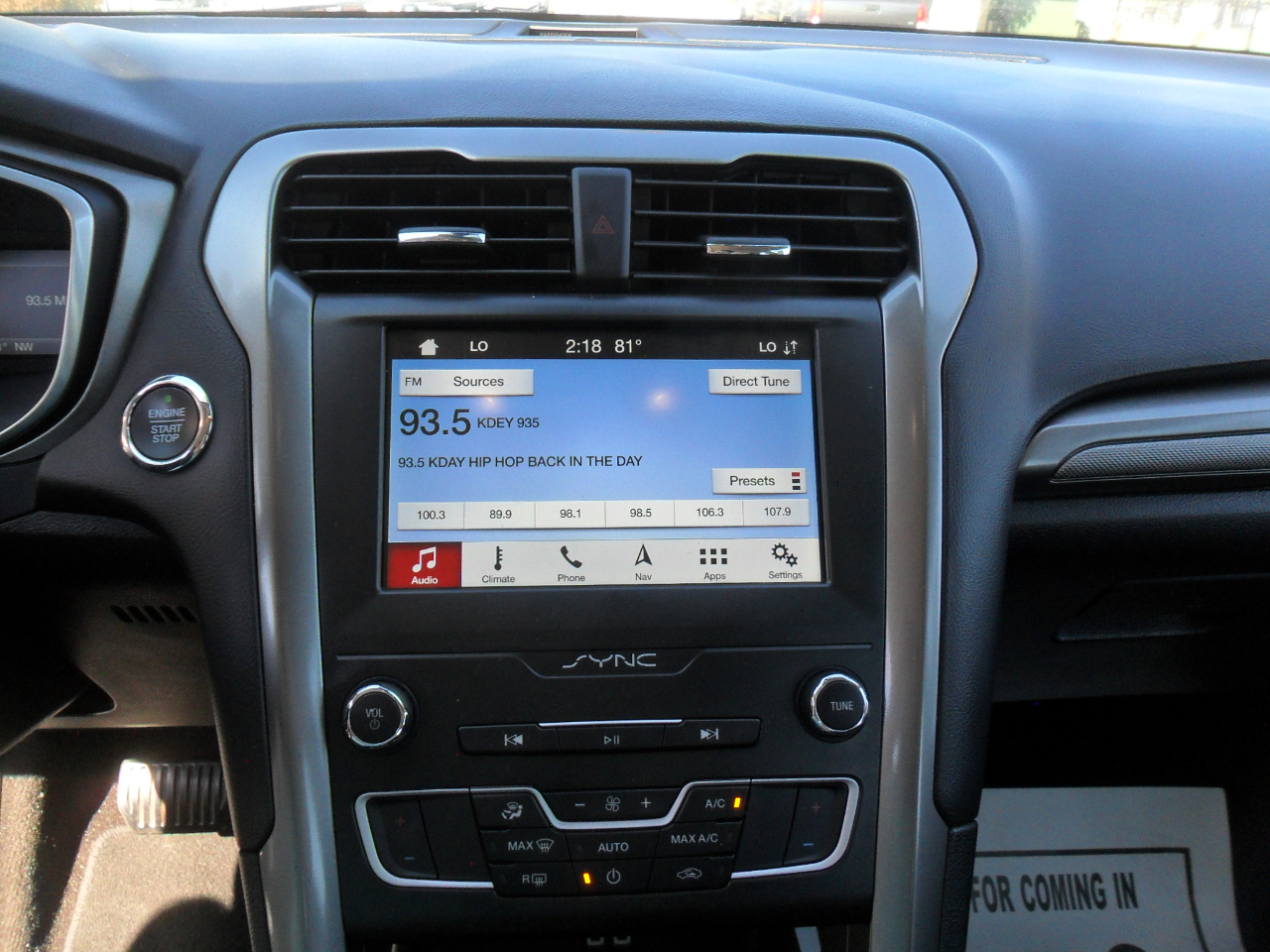 Ford Fusion SE FWD 2019 Ford Fusion SE FWD 2019