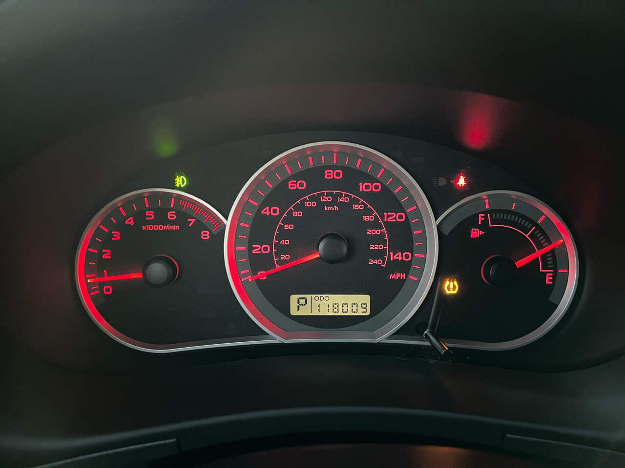 Subaru Impreza 2.5i 5-door 2008