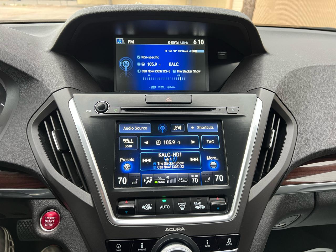 Acura MDX 6-Spd AT w/Tech Package 2015