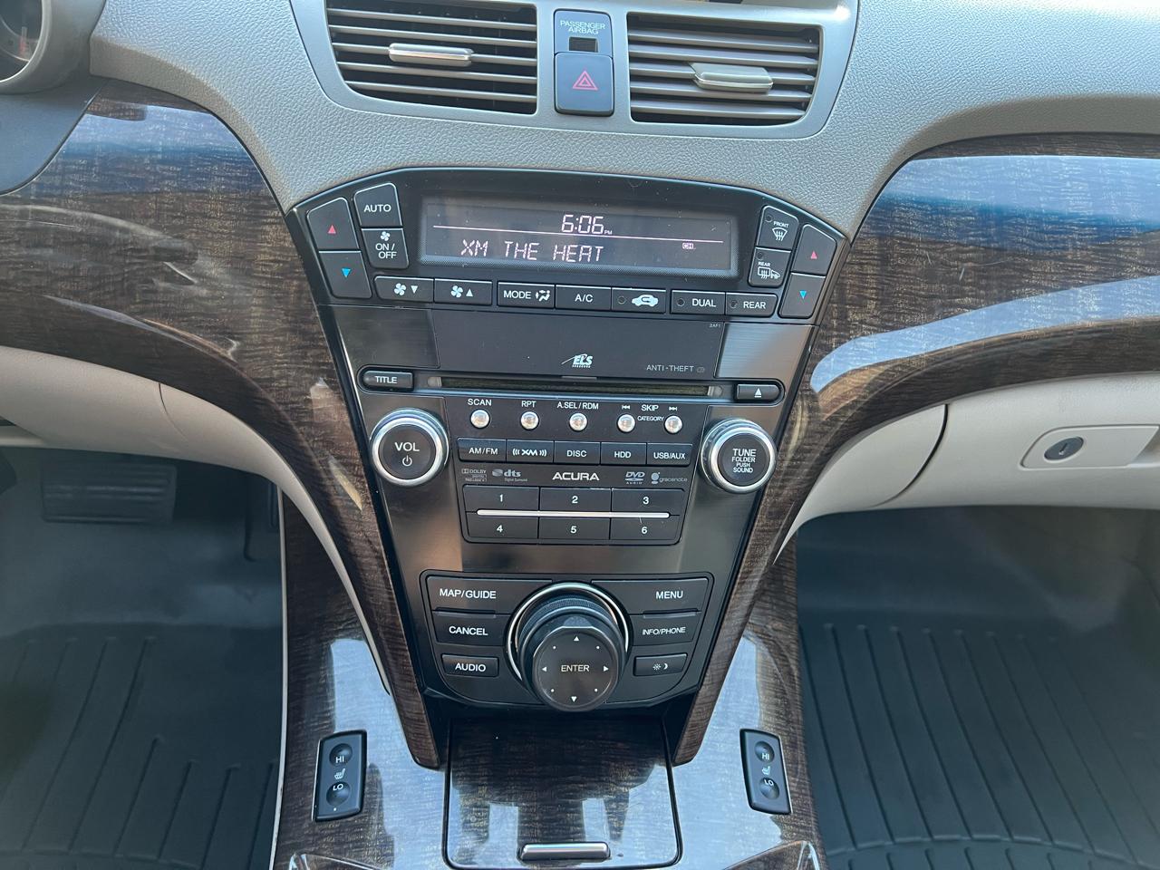 Acura MDX 6-Spd AT w/Tech Package 2011