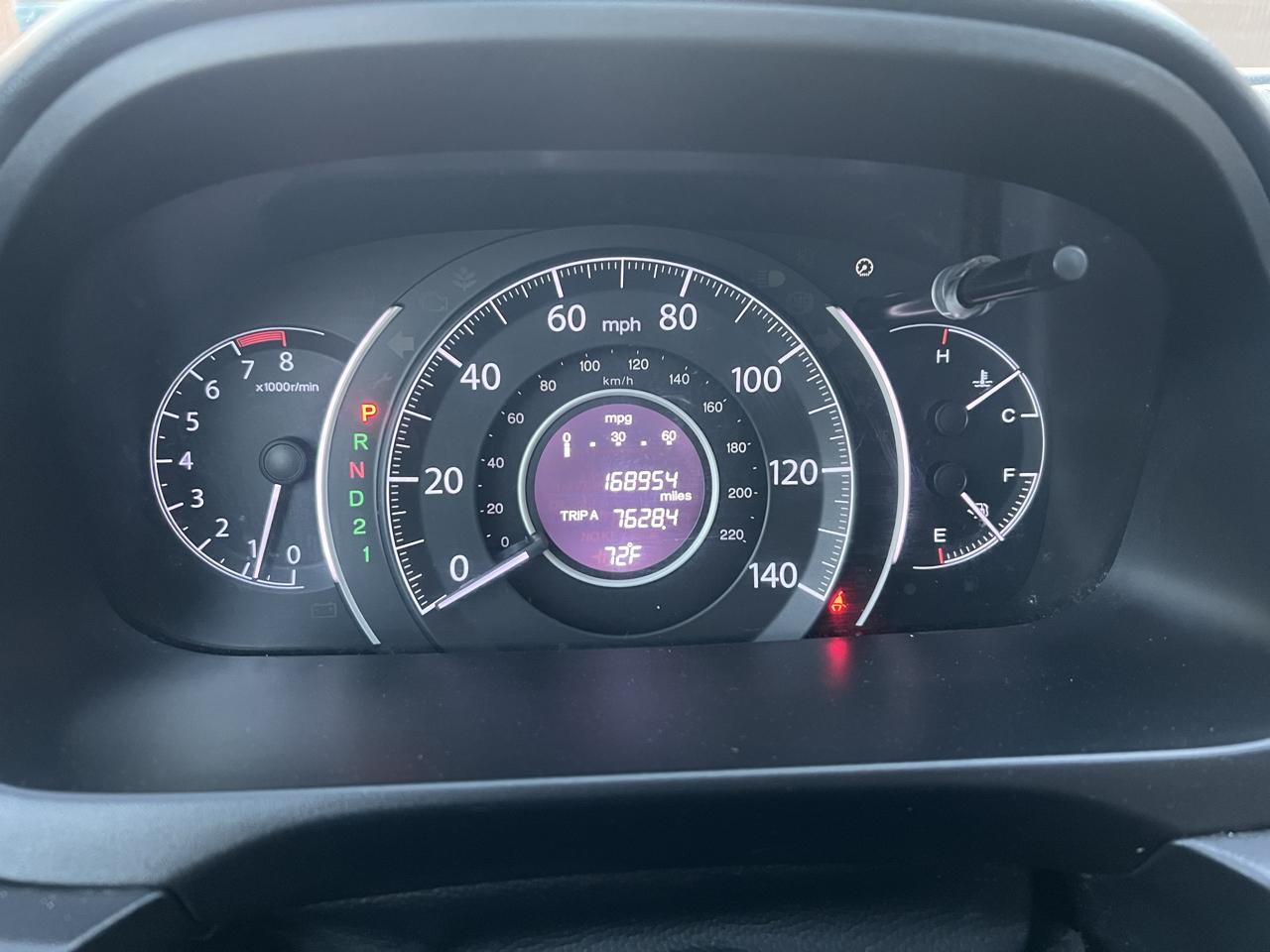 Honda CR-V EX 2WD 5-Speed AT 2013
