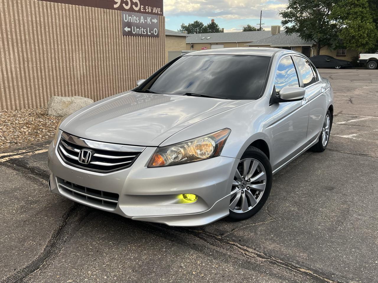 Silver 2011 Honda Accord Sedan Front-Wheel Drive Automatic