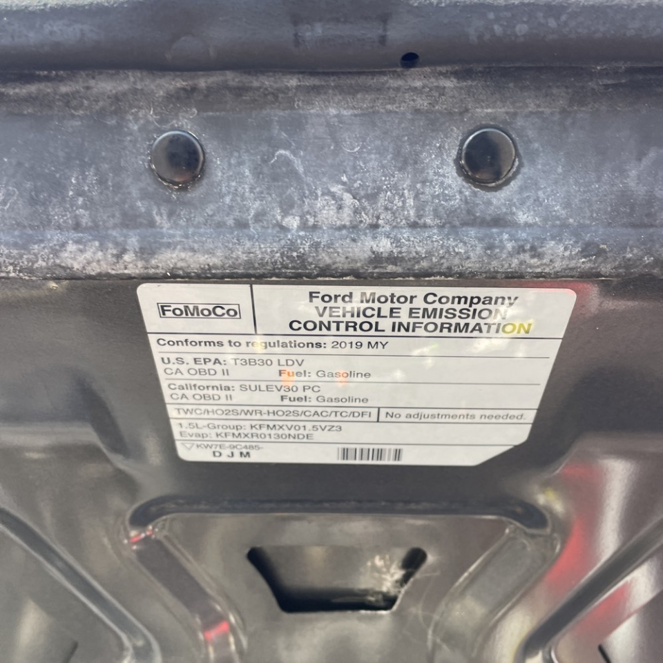 Ford Fusion SEL 2019