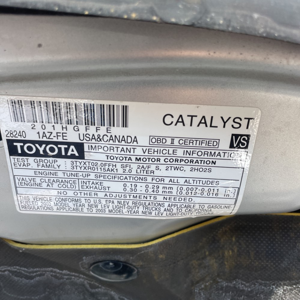 Toyota RAV4 Base 2003