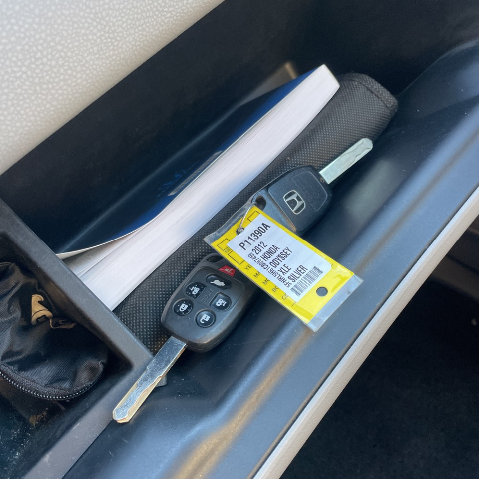 Honda Odyssey EX-L 2012