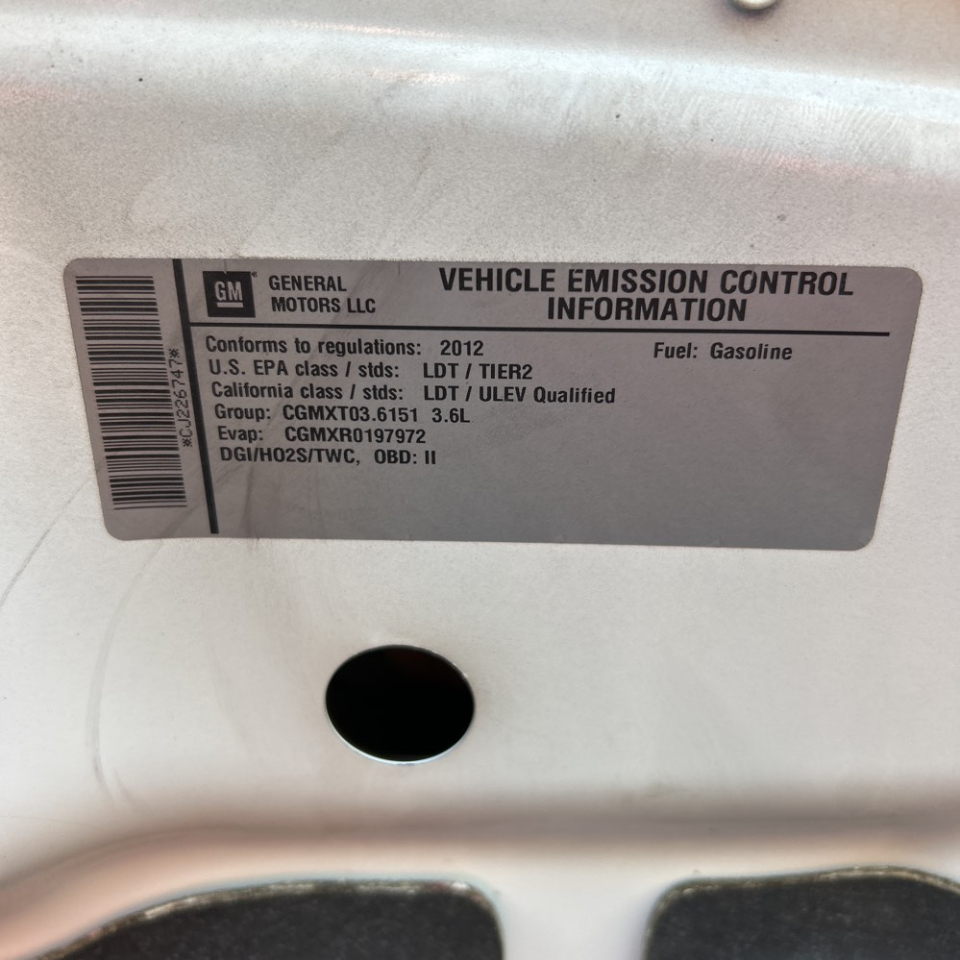 GMC Acadia SLT-1 2012