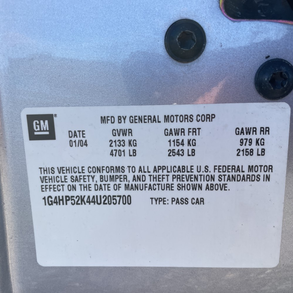 Buick LeSabre Custom 2004