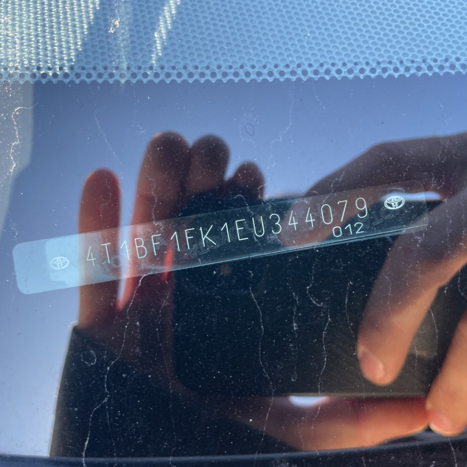 Toyota Camry XLE 2014