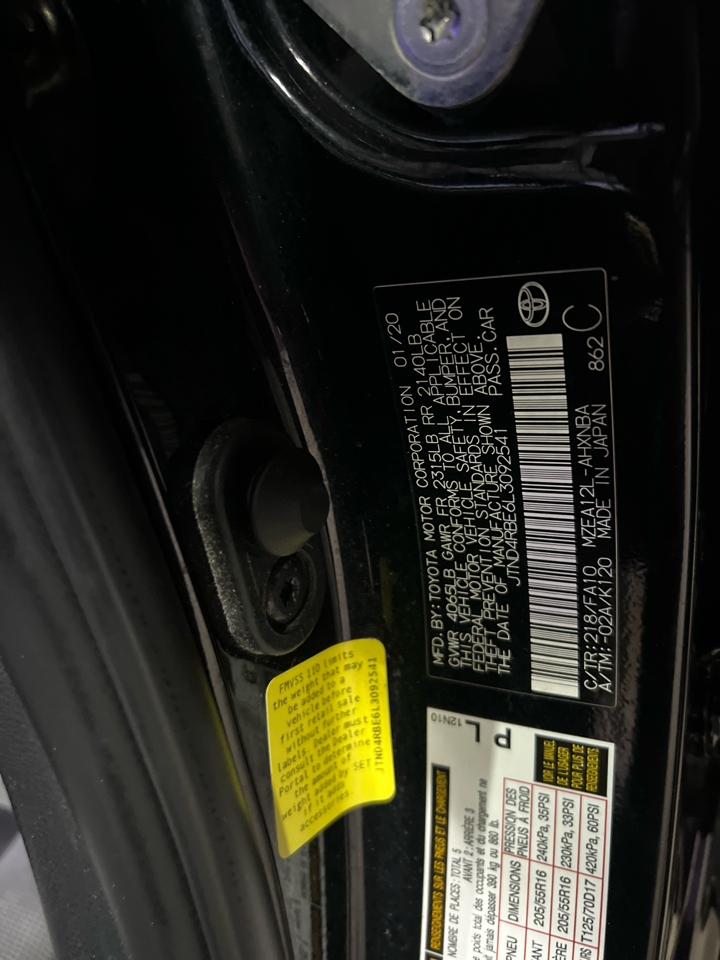 Toyota Corolla  2020