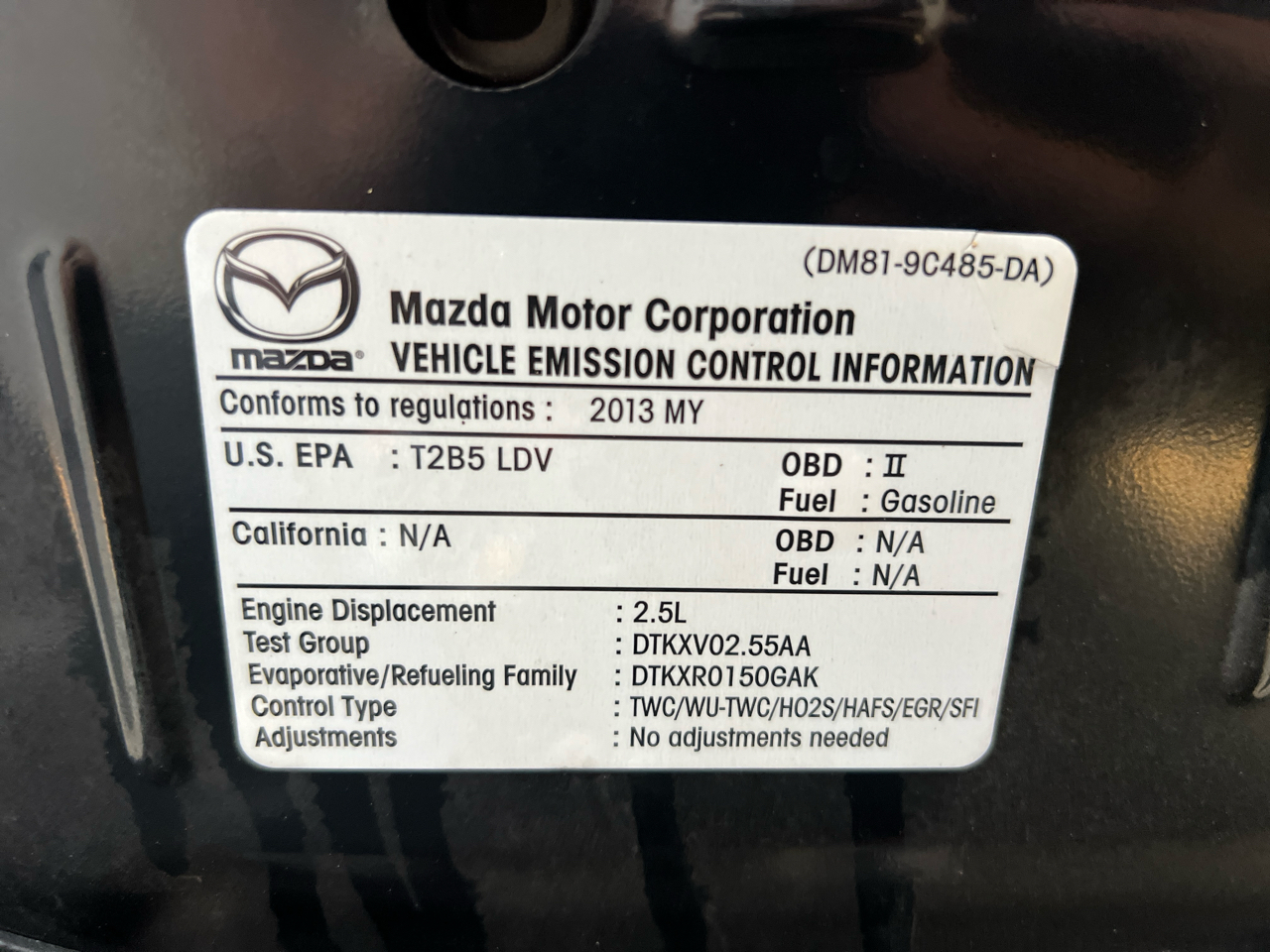 Mazda MAZDA6  2013 Mazda MAZDA6  2013