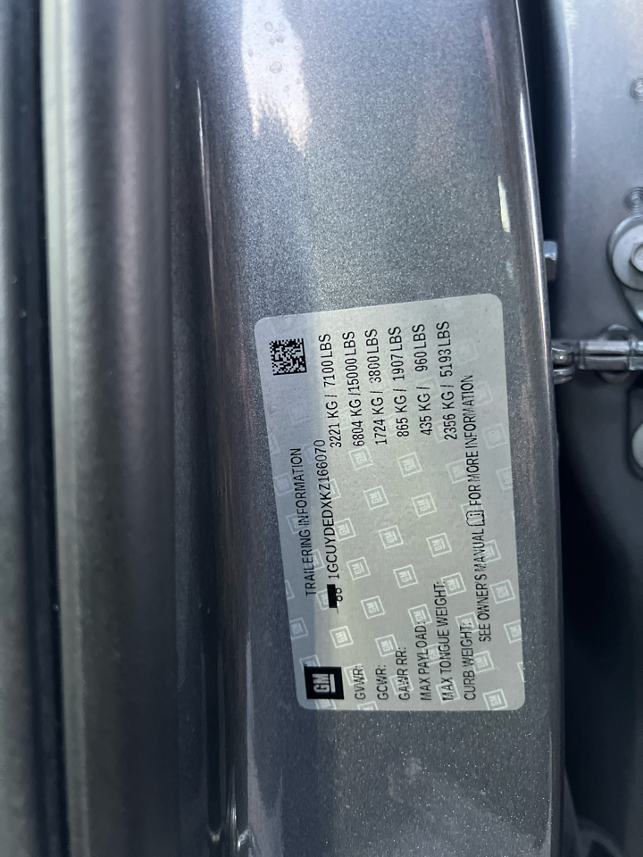 Chevrolet Silverado 1500  2019