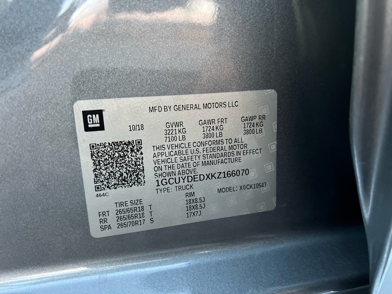 Chevrolet Silverado 1500  2019