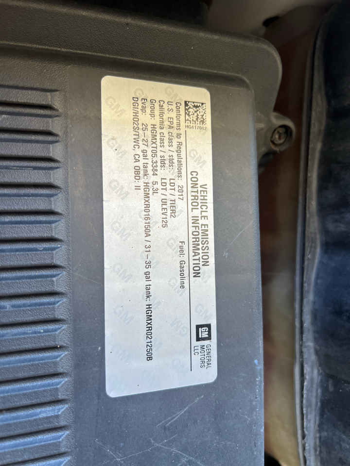 Chevrolet Silverado 1500  2017