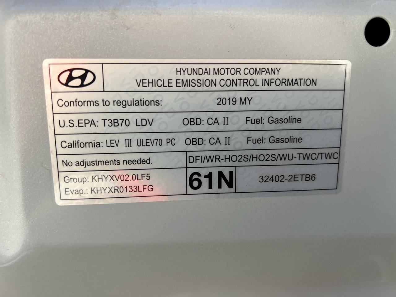 Hyundai Tucson  2019