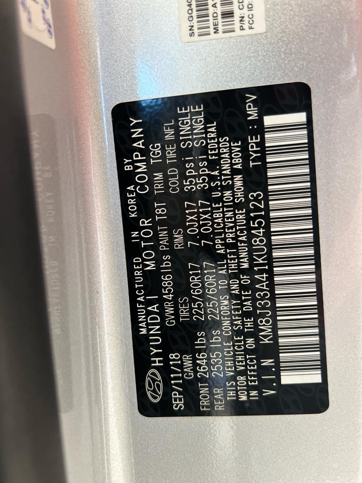 Hyundai Tucson  2019