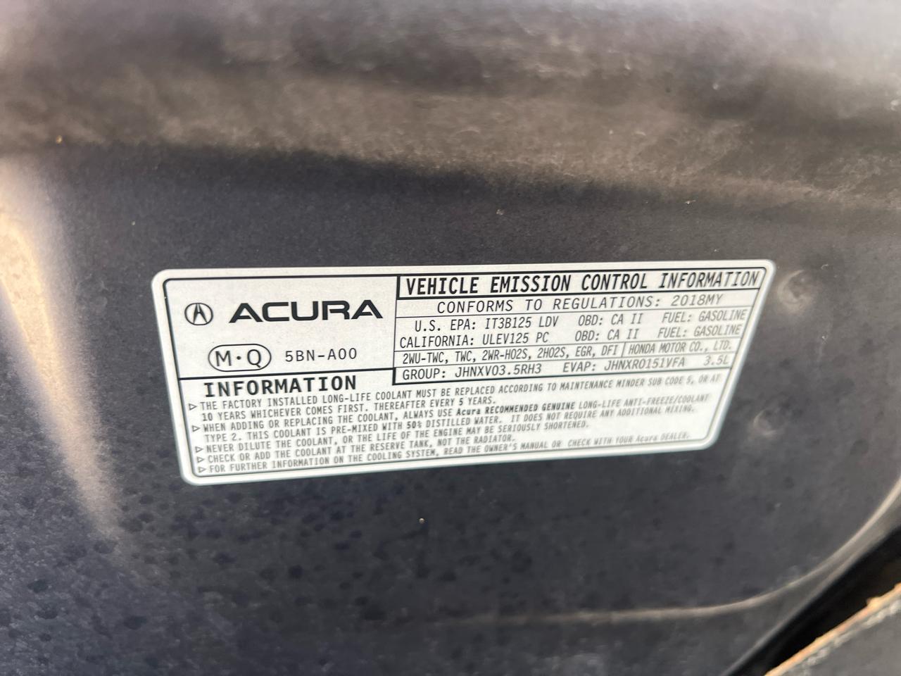 Acura MDX  2018