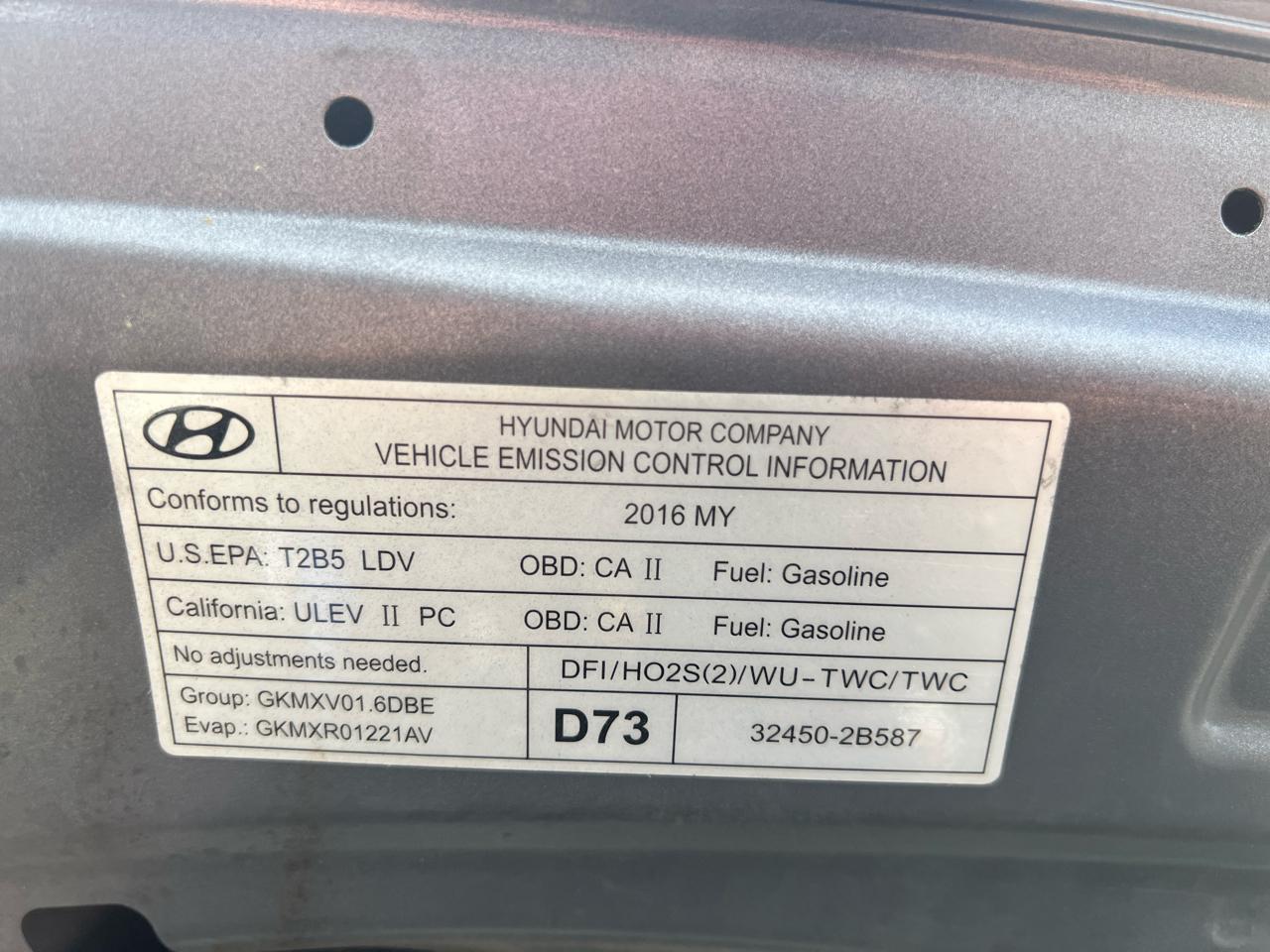 Hyundai Accent  2016