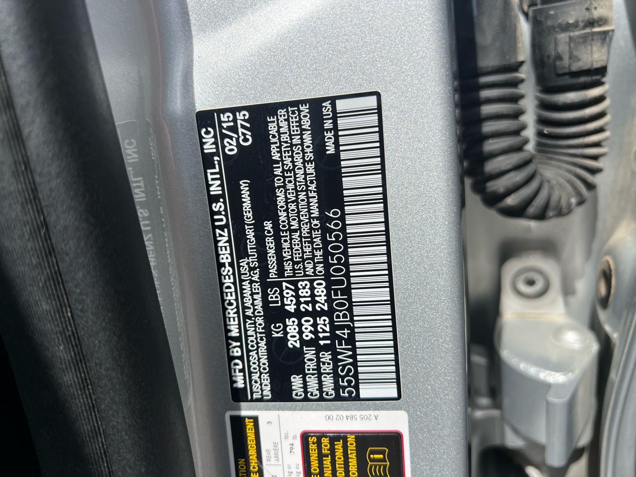 Mercedes-Benz C-Class  2015