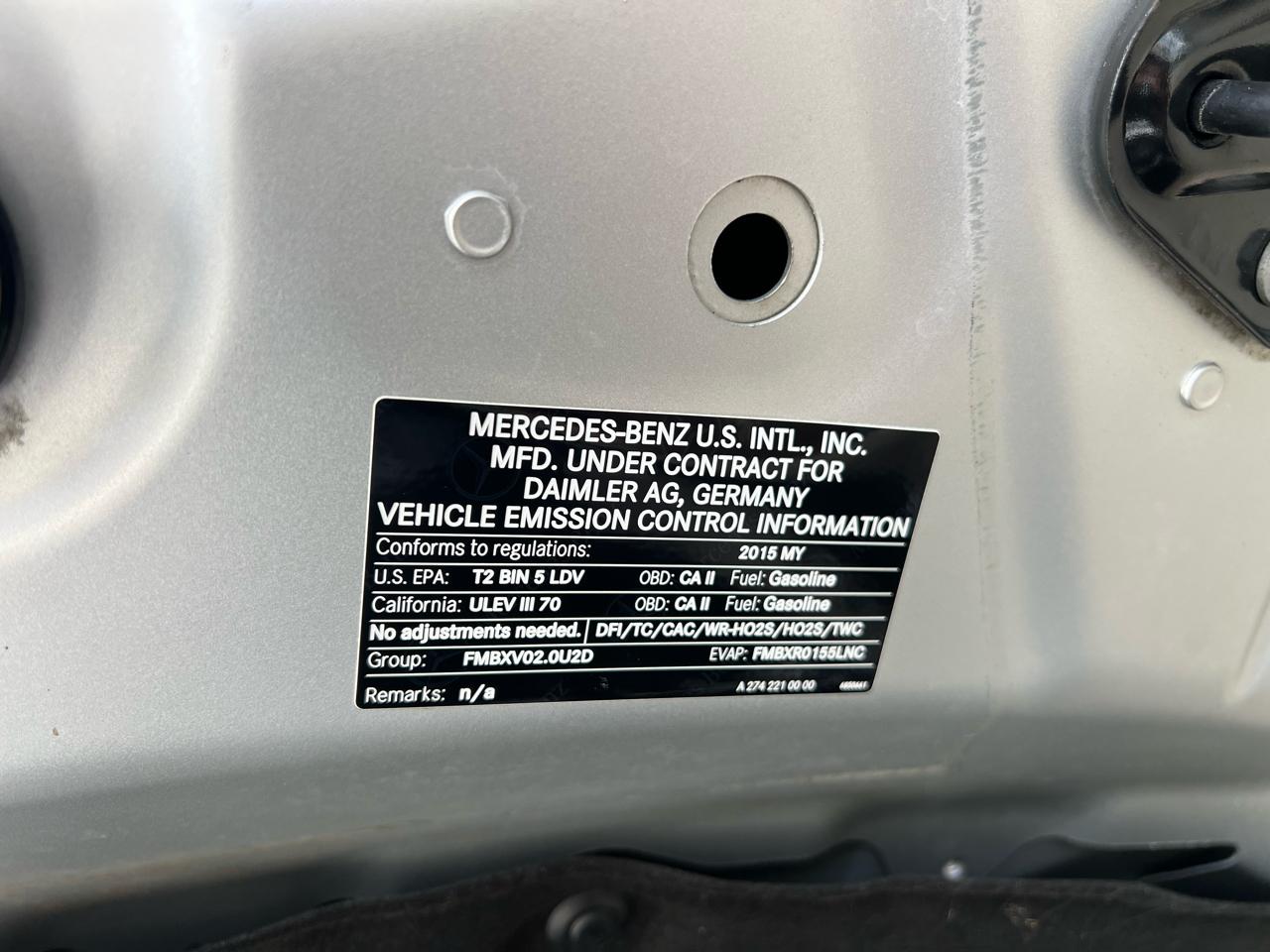 Mercedes-Benz C-Class  2015