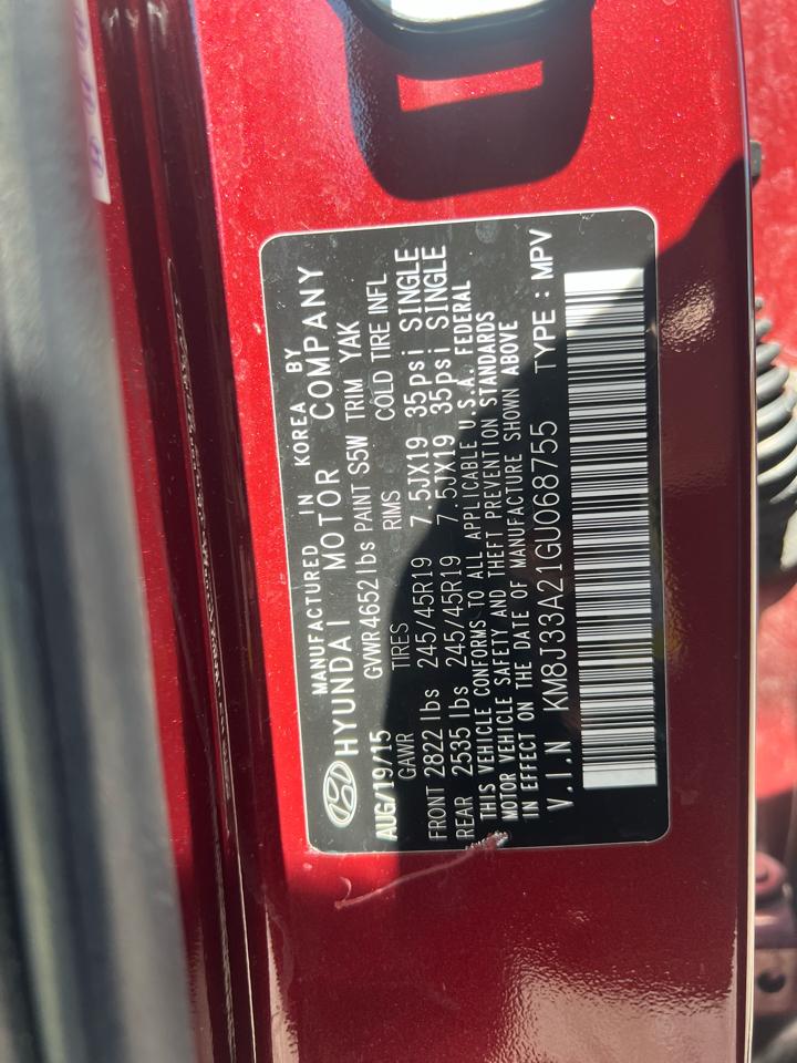 Hyundai Tucson  2016