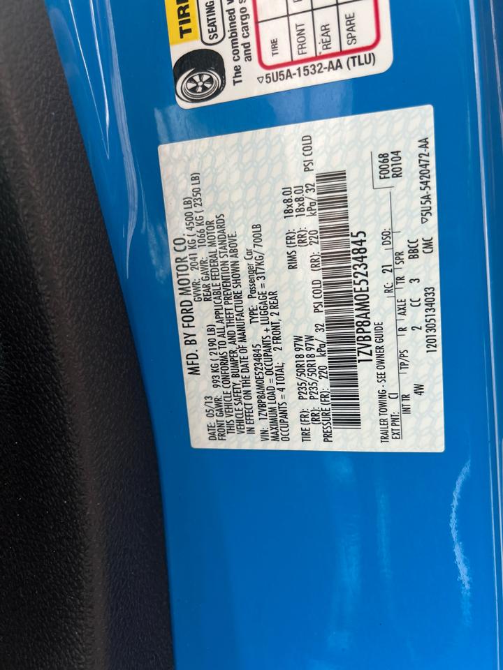Ford Mustang V6 Premium 2014