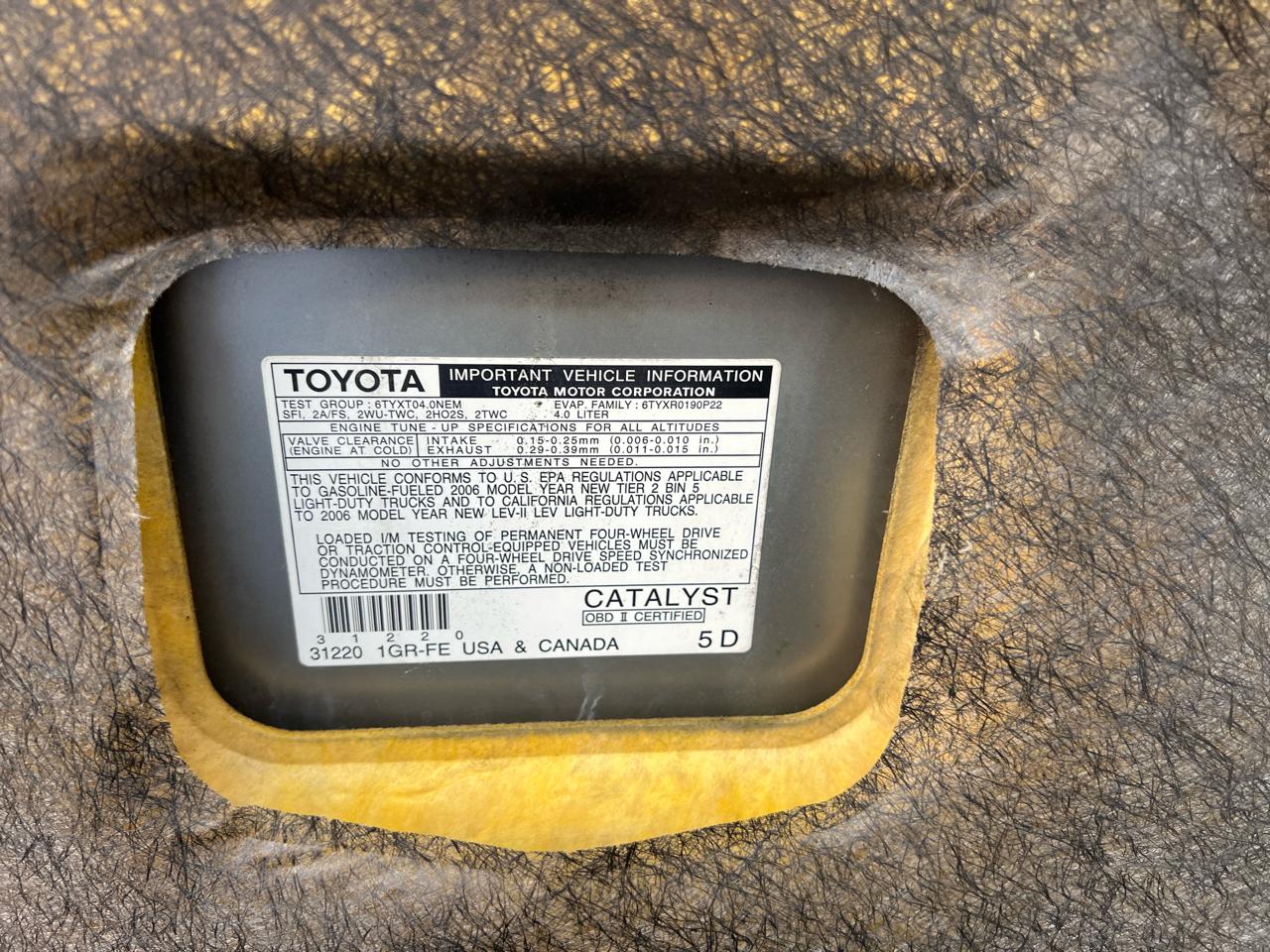 Toyota 4Runner  2006