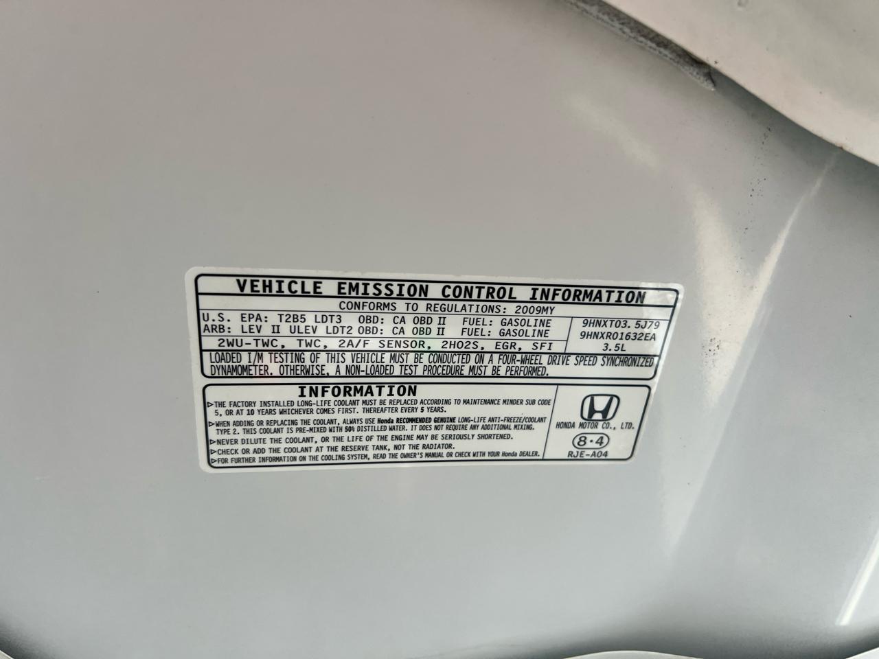 Honda Ridgeline RTL 2009