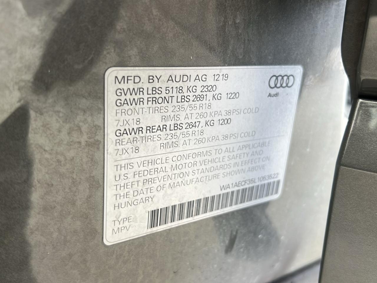 Audi Q3  2020