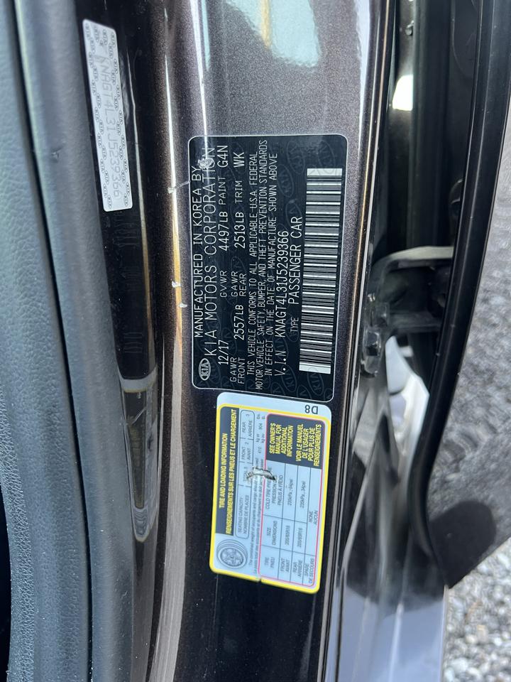 Kia Optima  2018