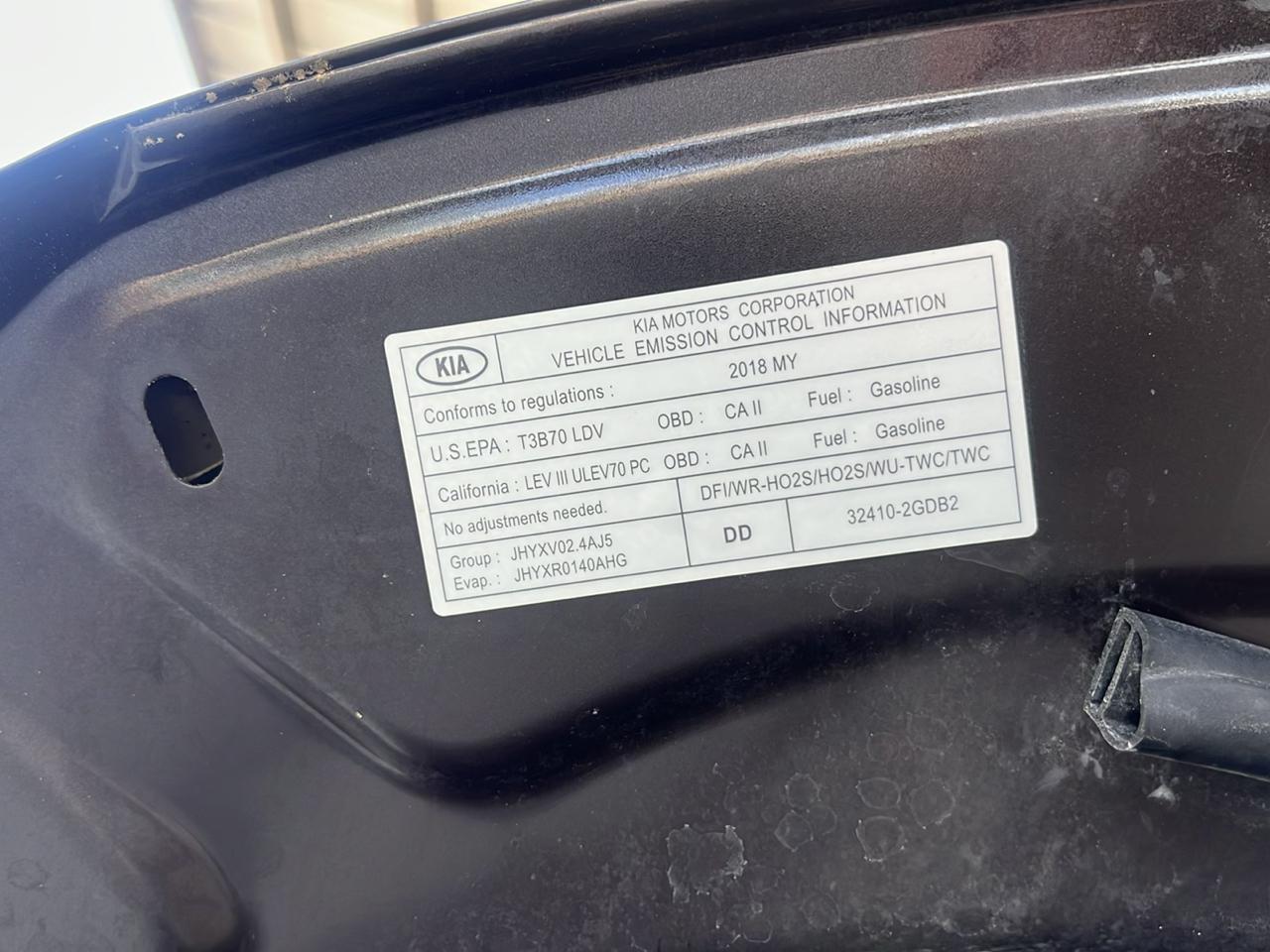 Kia Optima  2018