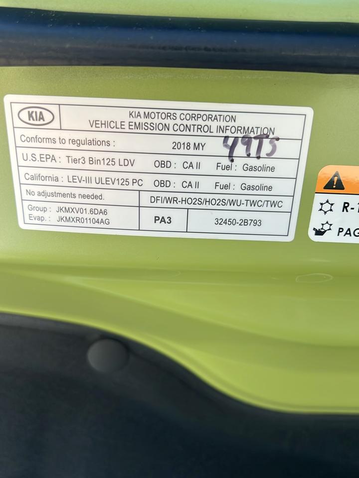 Kia Soul  2018
