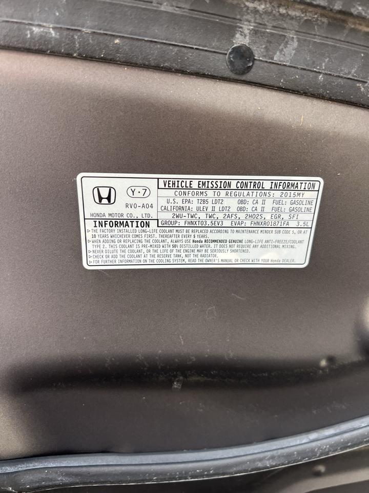 Honda Odyssey  2015