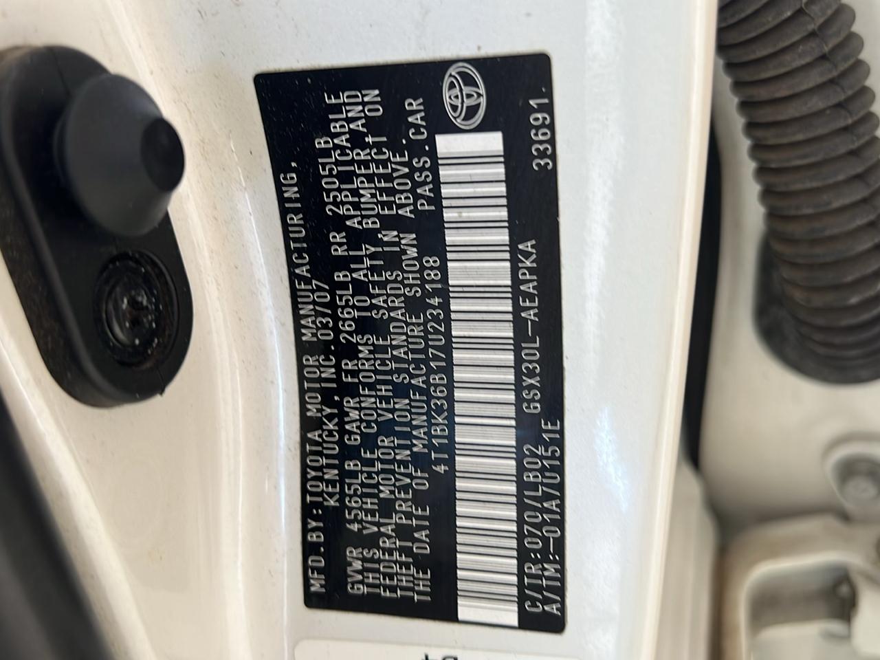 Toyota Avalon  2007