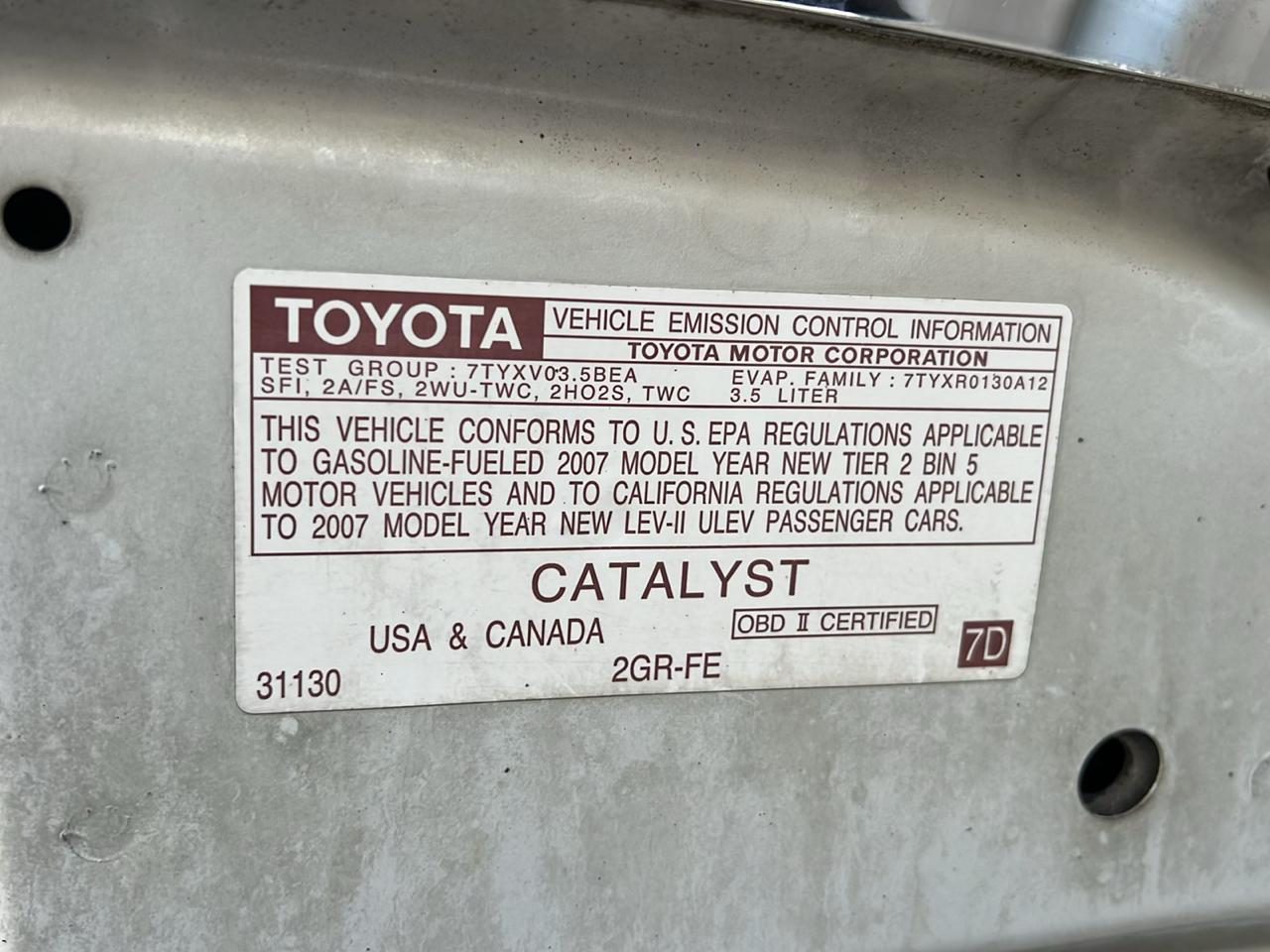 Toyota Avalon  2007