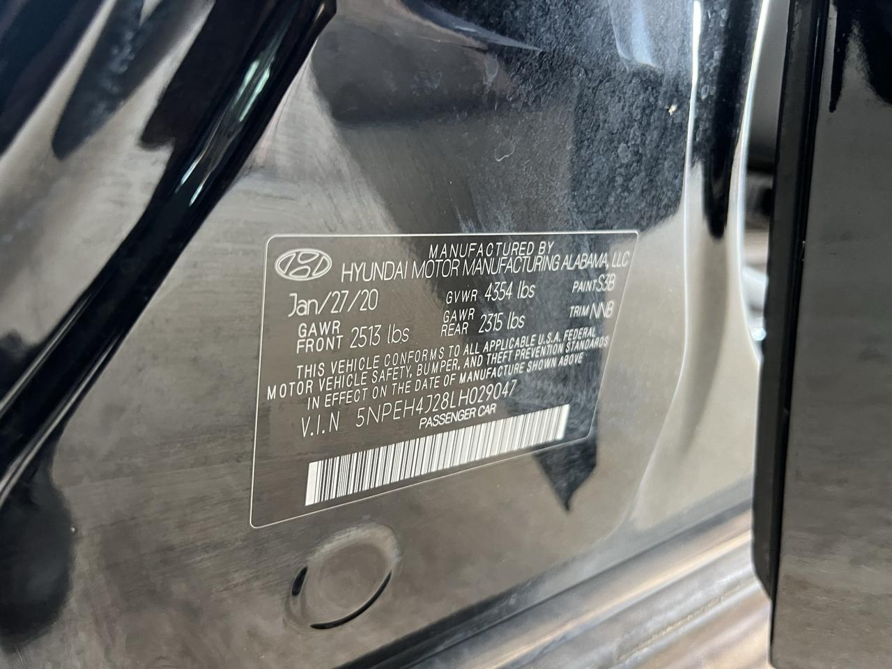 Hyundai Sonata  2020