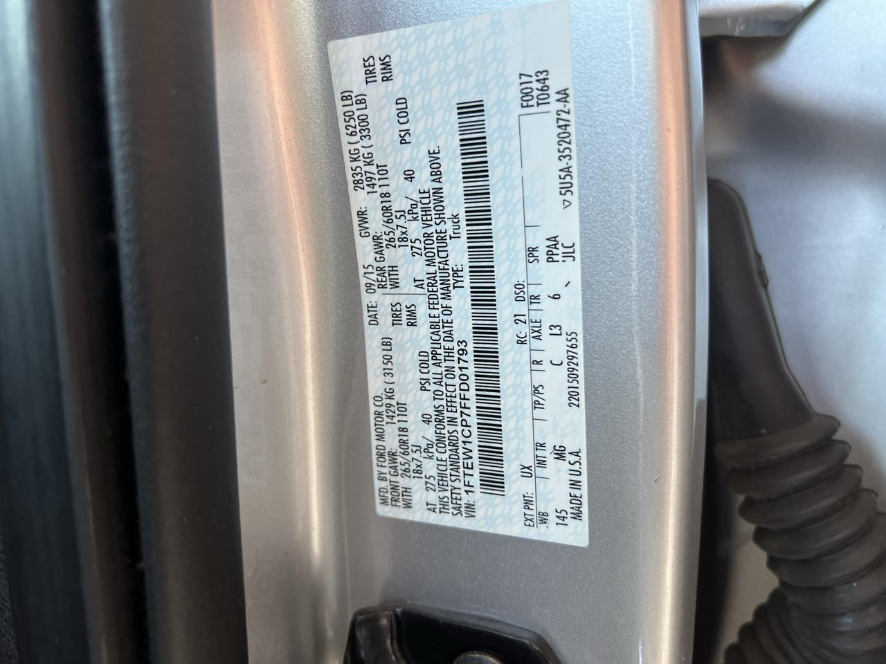 Ford F-150  2015