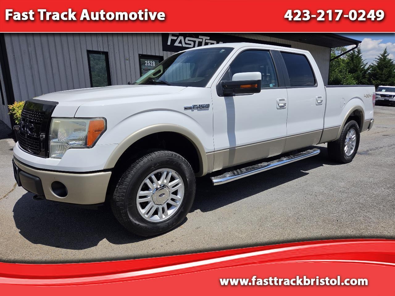 Ford F-150 Lariat SuperCrew Short Box 4WD 2010