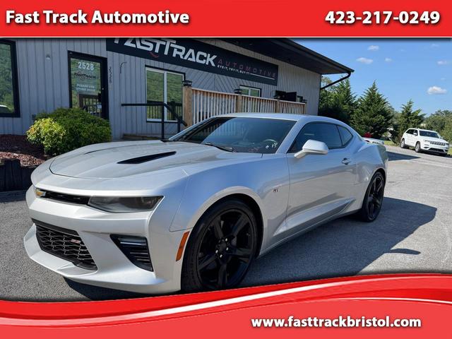 Silver 2016 Chevrolet Camaro Coupe Rear-Wheel Drive Automatic